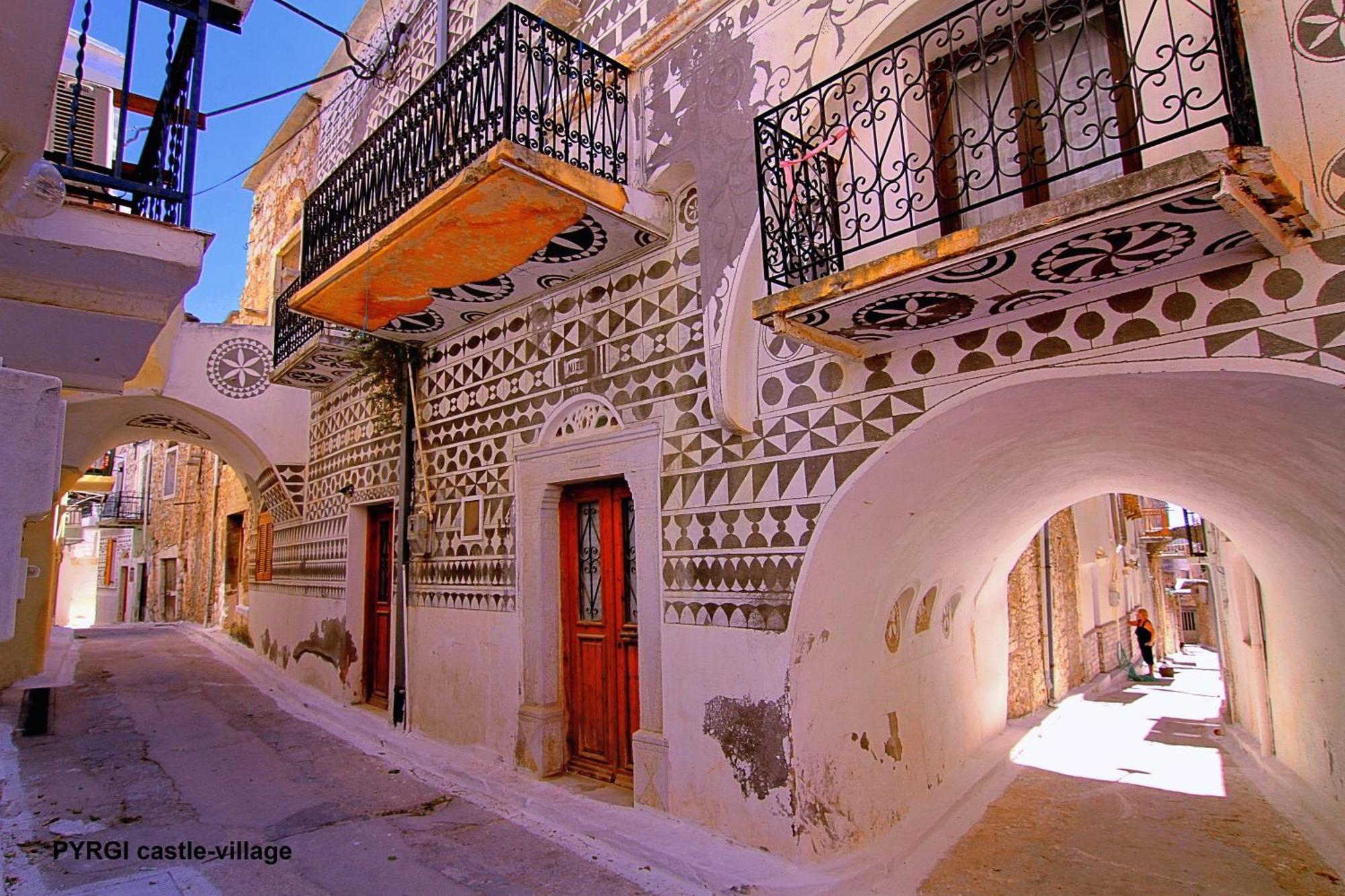 Mastiha Seaside Emporios Apartments Emporeios  Bagian luar foto
