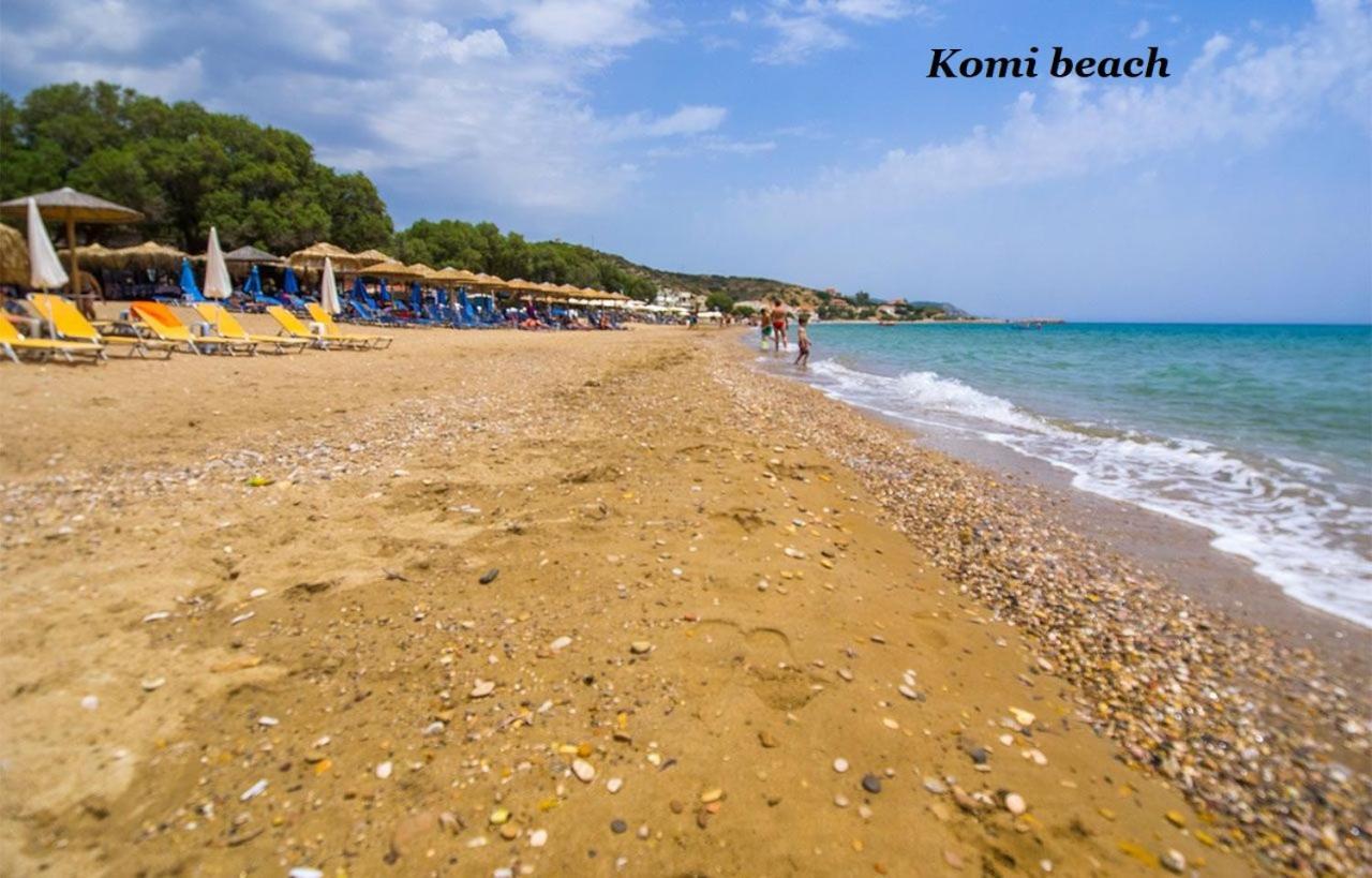 Mastiha Seaside Emporios Apartments Emporeios  Bagian luar foto