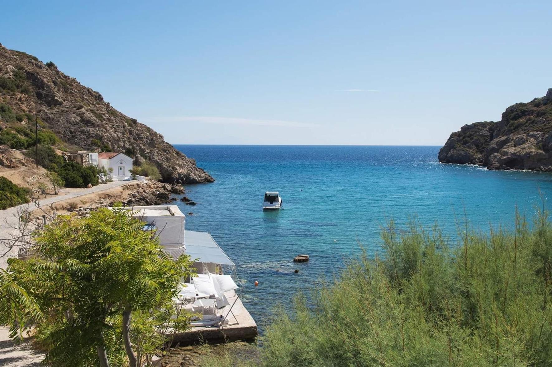 Mastiha Seaside Emporios Apartments Emporeios  Bagian luar foto